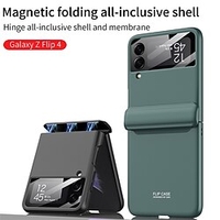 téléphone Coque Pour Samsung Galaxy Coque Arriere Retournement Z 4 Portable Magnétique Protection complète du corps Couleur Pleine TPU miniinthebox