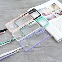 téléphone Coque Pour Samsung Galaxy Coque Arriere S21 FE 5G S21 S21 Plus S21 Ultra Galaxy A72 S20 S20 Plus S20 ultra S20 FE 5G Galaxy A71 Antichoc Etanche à la Poussière Transparente TPU miniinthebox