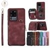 téléphone Coque Pour Samsung Galaxy Coque Arriere S23 S22 S21 S20 Plus Ultra Protection complète du corps Etanche à la Poussière Résistance aux chutes aux quatre coins Couleur Pleine TPU faux cuir miniinthebox