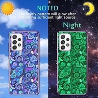 téléphone Coque Pour Samsung Galaxy Coque Arriere S23 Ultra Plus A52 Phosphorescent Plaqué Protection complète du corps Carreau vernisé TPU PC miniinthebox