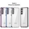 téléphone Coque Pour Samsung Galaxy Coque Arriere S23 Ultra Plus Protection complète du corps Clair Résistance aux chutes aux quatre coins Transparente TPU PC miniinthebox