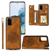 téléphone Coque Pour Samsung Galaxy Coque Arriere Étui en cuir Wallet S20 Plus S20 Ultra S20 S20 FE A91 / M80S A51 Note 20 Ultra A7 S10 S10 Plus Portefeuille Porte Carte Avec Support Couleur unie miniinthebox