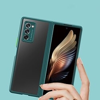 téléphone Coque Pour Samsung Galaxy Coque Arriere Z Fold 2 Transparente Translucide Transparente TPU miniinthebox