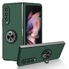 téléphone Coque Pour Samsung Galaxy Coque Arriere Z Fold 2 Z Fold3 Plis Accordéon Anneau de Maintien Antichoc Couleur Pleine Armure PC miniinthebox