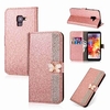 téléphone Coque Pour Samsung Galaxy Coque Intégrale A5(2018) A3 A5 A8 2018 A8 2018 A5(2016) A3(2016) Portefeuille Porte Carte Strass Papillon Brillant Dur faux cuir miniinthebox