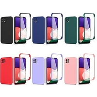 téléphone Coque Pour Samsung Galaxy Coque Intégrale A53 S22 Ultra Plus FE A72 Samsung A13 5G Antichoc Etanche à la Poussière Anti-rayures Couleur Pleine pet TPU miniinthebox