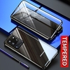 téléphone Coque Pour Samsung Galaxy Coque Intégrale Adsorption Magnétique Aimantée S23 S22 S21 S20 Plus Ultra A73 A53 A33 S21 A52 Note 20 Ultra S10 Plus Note 10 Plus Transparente Magnétique Double miniinthebox