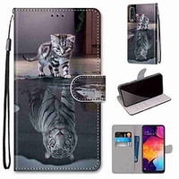 téléphone Coque Pour Samsung Galaxy Coque Intégrale Étui en cuir Wallet S20 Plus S20 Ultra S20 S9 S9 Plus S10 S10 Plus A71 Galaxy S10 E A30 Portefeuille Porte Carte Avec Support TPU faux cuir miniinthebox