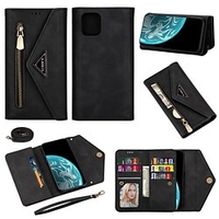 téléphone Coque Pour Samsung Galaxy Coque Intégrale Étui en cuir Wallet S9 S9 Plus S8 Plus S8 Bord S7 S7 Remarque 9 Remarque 8 S10 S10 Plus Portefeuille Porte Carte Couleur unie faux cuir miniinthebox
