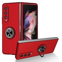 téléphone Coque Pour Samsung Galaxy Coque Intégrale Z Fold 2 Z Fold3 Plis Accordéon Antichoc Etanche à la Poussière Anneau de Maintien Couleur Pleine TPU miniinthebox