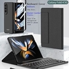 téléphone Coque Pour Samsung Galaxy Coque Intégrale Z Fold 4 Détachable Avec Clavier Cuir Couleur Pleine PC faux cuir miniinthebox