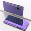 téléphone Coque Pour Samsung Galaxy Etui folio S22 Ultra Plus S21 FE S20 Note 20 10 Ultra Plus A72 A52 A42 A71 A51 A31 Avec Support Miroir Mise en veille automatique Couleur Pleine faux cuir miniinthebox