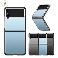 téléphone Coque Pour Samsung Galaxy Etui folio Z Flip 4 Z Flip 3 Clapet Dépoli Protection complète du corps Couleur Pleine TPU PC miniinthebox