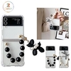 téléphone Coque Pour Samsung Galaxy Etui folio Z Flip 4 Z Flip 3 Portable Clapet Transparente Transparente PC miniinthebox