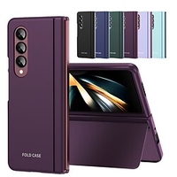 téléphone Coque Pour Samsung Galaxy Etui folio Z Fold 4 Coque Anti-Chocs Protection complète du corps Etanche à la Poussière Couleur Pleine TPU PC miniinthebox