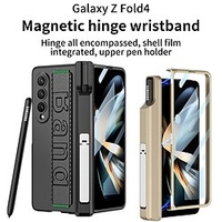 téléphone Coque Pour Samsung Galaxy Etui folio Z Fold 4 Protection complète du corps Résistance aux chutes aux quatre coins Flip magnétique Couleur Pleine TPU miniinthebox