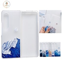 téléphone Coque Pour Samsung Galaxy Etui folio Z Fold 4 Z Fold 3 Clapet Protection complète du corps Anti-rayures Paysage PC miniinthebox