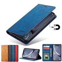 téléphone Coque Pour Samsung Galaxy Wallet Etui folio A73 A53 A33 S22 S21 S20 Plus Ultra S10 Galaxy A22 5G Avec Support Emplacements pour porte-cartes Flip magnétique Couleur Pleine faux cuir miniinthebox
