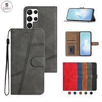 téléphone Coque Pour Samsung Galaxy Wallet S22 Ultra Plus S21 FE S20 A73 A53 A33 A13 A72 A52 A42 Note 20 Ultra S10 S10 Plus S10 Lite Note 10 Note 10 Plus Portefeuille Protection complète du corps miniinthebox