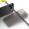 étui de protection en verre dépoli baseus pour ip13 6.1inch 2021film en verre trempé à couverture complète transparent miniinthebox