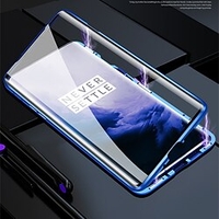 étui magnétique pour un plus 9 pro 8 t pro 7t pro 7 pro nord étui à lunettes double face étui de protection antichoc étui pour téléphone en verre trempé transparent résistant à l