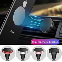 uigo support de téléphone magnétique pour redmi note 8 huawei dans la voiture gps air vent mount magnet stand car mobile phone holder for iphone 11 miniinthebox