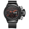 vente chaude megir megir multifonctionnel hommes 2002 montre sport bande de silicone étanche lumineux chronographe calendrier calendrier montre à quartz miniinthebox