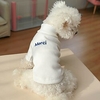 vêtements pour animaux de compagnie petits chiens chats automne et hiver confort maison chiens vêtements lettre bas ours en peluche vêtements miniinthebox