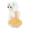 Vêtements pour chiens printemps et été plaid pour animaux de compagnie mignon robe de princesse été petit chien bichon vêtements miniinthebox