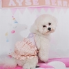 Vêtements pour chiens printemps et été vêtements pour animaux de compagnie petit chien princesse à pois couture gilet jupe pet fun miniinthebox