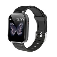 x6 moniteur de fréquence cardiaque smartwatch sport mode pour dames homme montre intelligente 1, 54 pouces smartwatch fitness montre de course bluetooth podomètre rappel d