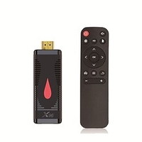 x96 s400 smart fire tv stick allwinner h313 4k lecteur multimédia android 10 tv box 2.4g 5g wifi 2g16g google tv dongle récepteur x96s miniinthebox