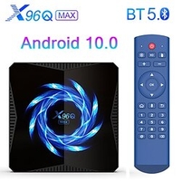 x96q max andriod10.0 smart tv box allwinner h616 4gb 32gb 64gb hdmi 2.0 6k bt 5.0 google play youtube lecteur multimédia décodeur miniinthebox