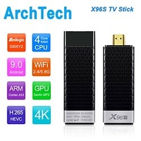x96s s905y2 tv box x96s x96 stick 4k tv stick mini android 9 4gb 32gb amlogic s905y2 quad core wifi bt 1080p 4k tv dongle miniinthebox