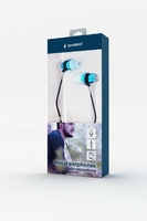 In-Ear oordopjes met microfoon "Turquoise"