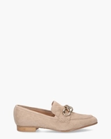 21I095 Beige Damesloafers