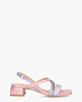 3000 Lichtroze/Multicolor Damessandalen
