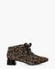 38312 Zwart/Bruin Dames Veterboots