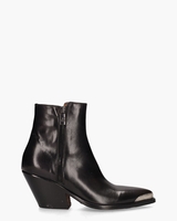 4910 Zwart Dames Enkelboots