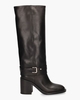 5284 Zwart Damesboots