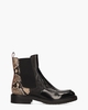 A7100 Zwart/Multicolor Dames Chelseaboots