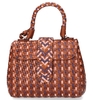 Allan K Kirsten Mini DJ Bruin/Multicolor Tas