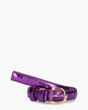 B21061-23 Paars metallic Damesriem