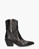 B84205 Zwart Dames Enkelboots