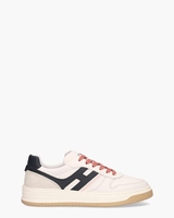 Basket Low Wit/Blauw