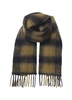 Becksondergaard Check Ibbia Scarf Blauw/Geel Sjaal