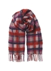 Becksondergaard Check Sillian Scarf Rood Sjaal