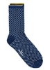 Becksondergaard Dina Small Dots Socks Blauw Damessokken