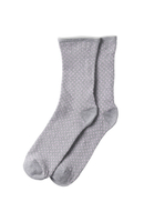 Becksondergaard Dina Small Dots Socks Zilvergrijs Damessokken