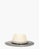 Bella Off-White/Zwart Hoed